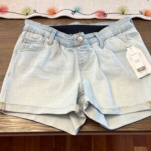 Light Blue Denim Women's Shorts